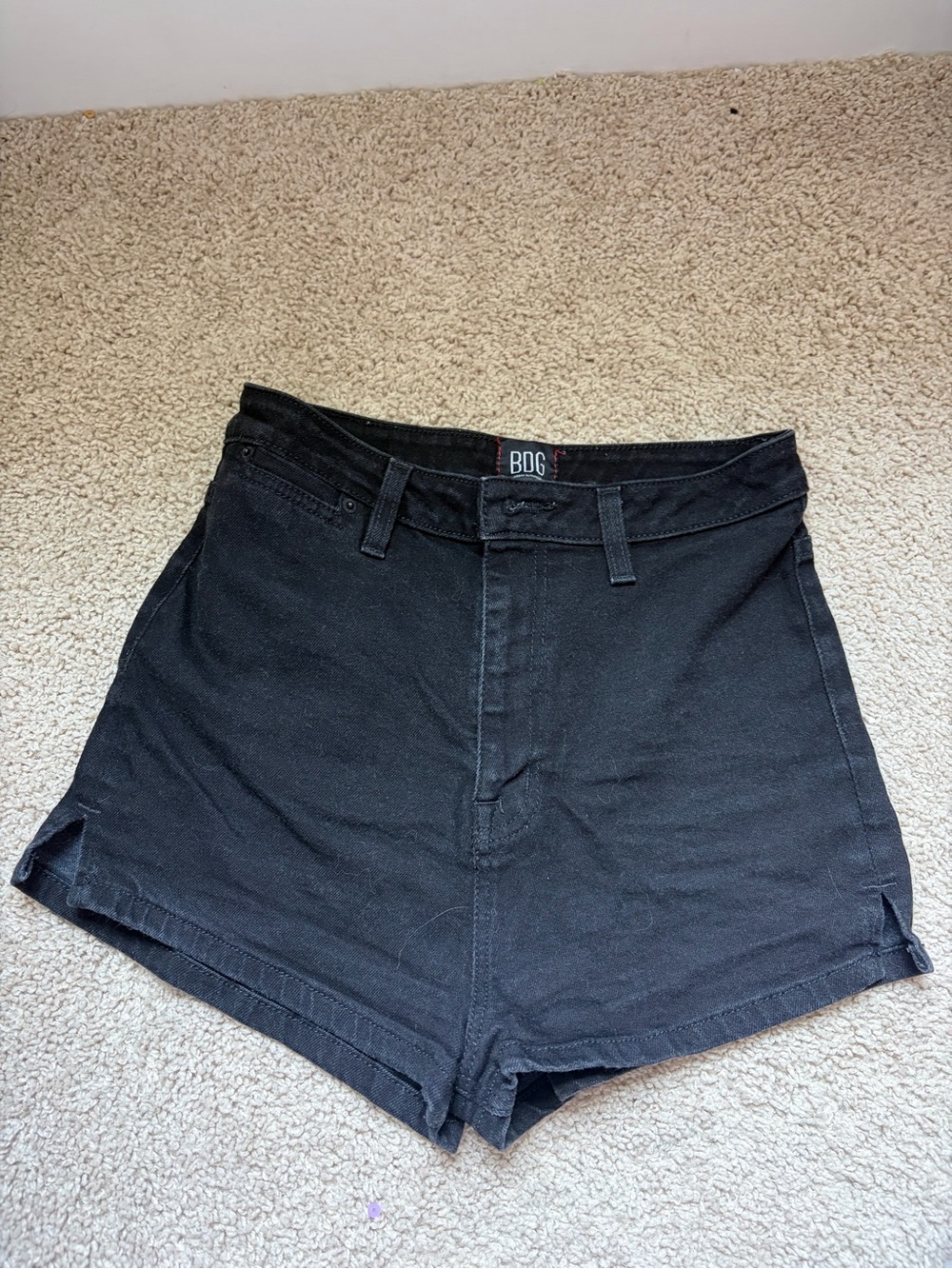Urban Outfitters BDG Black Denim Waistband Detail